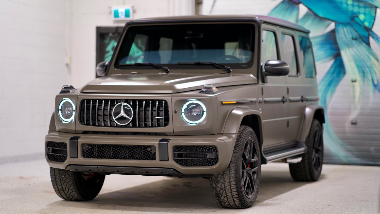 HOW TO Disassemble a G63 AMG to WRAP it to perfection! Dark Olive Magno