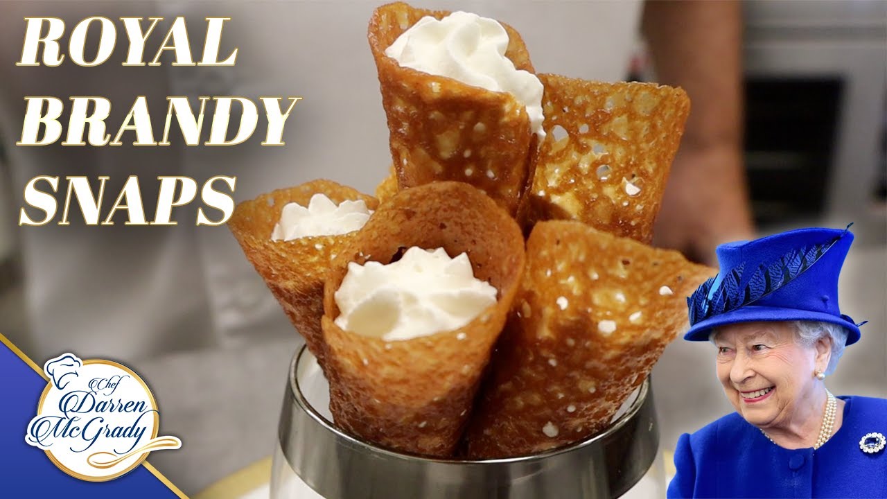 Former Royal Chef Shares The Queen's Buckingham Palace Brandy Snaps Treat!