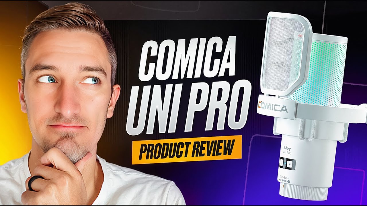 Беспроводной конденсаторный USB-микрофон Comica EJoy Uni Pro RGB | Полный обзор и руководство по ...