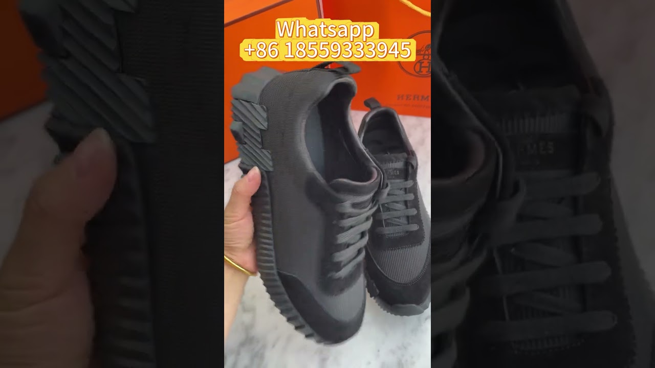 Hermes Bouncing Sneaker Black Review 