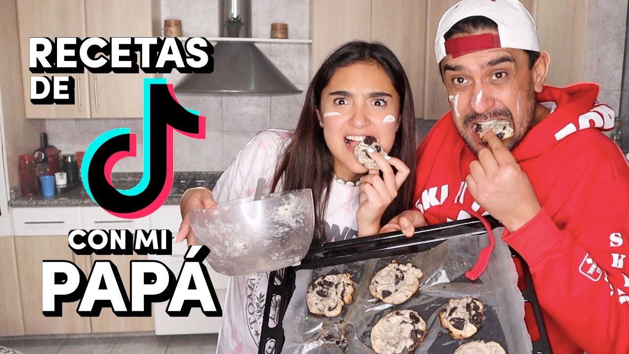 PROBANDO RECETAS DE TIKTOK CON MI PAPÁ XIME PONCH