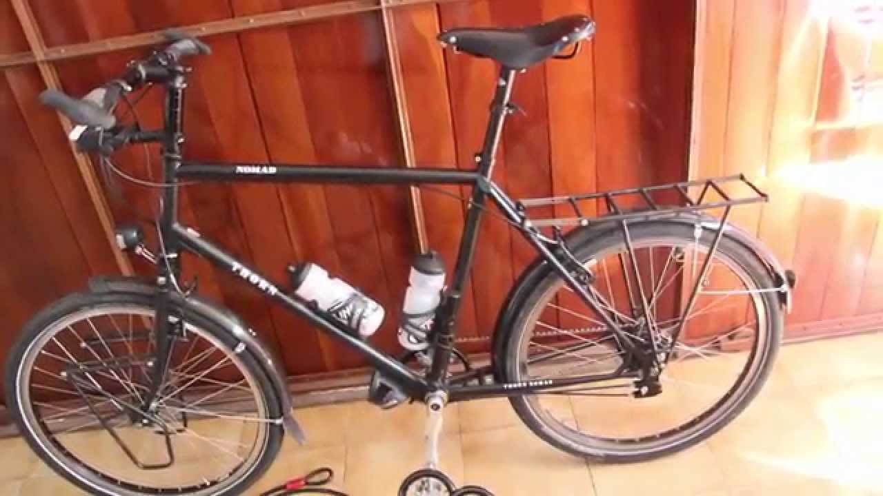 Thorn Nomad touring bicycle in details