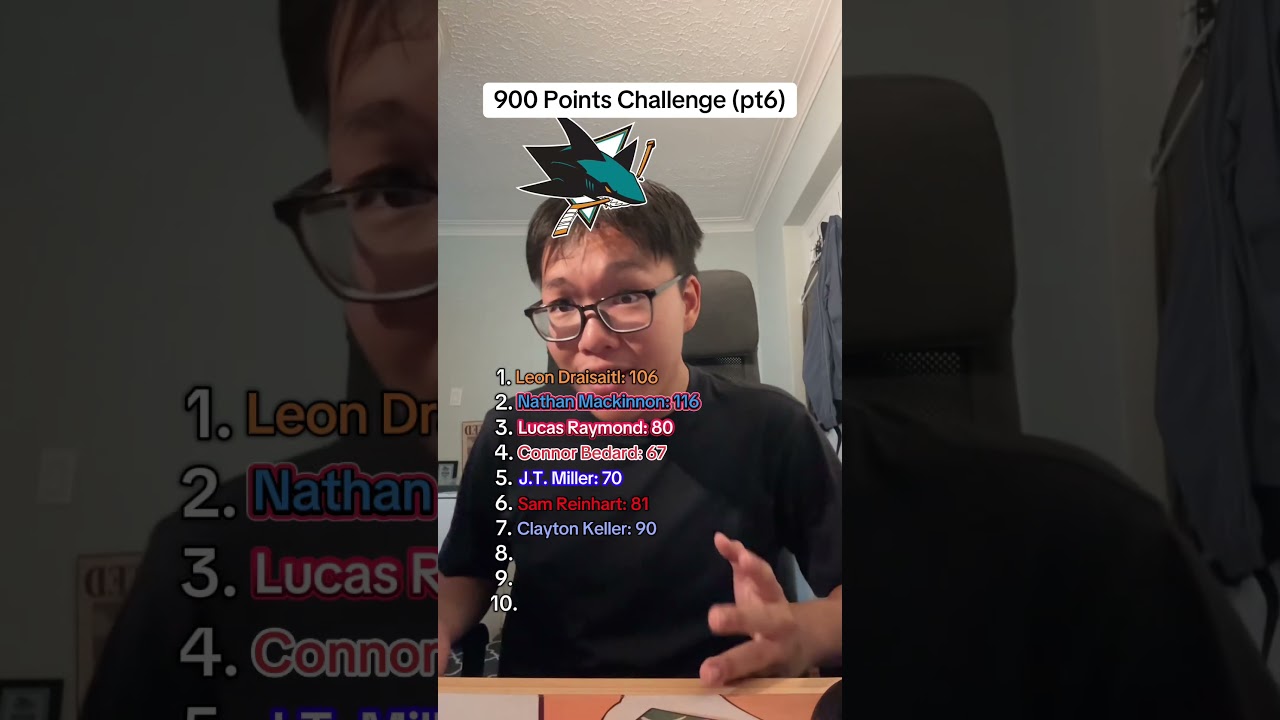 NHL 900 Points Challenge! pt.6 🏒 #nhl #hockey #points