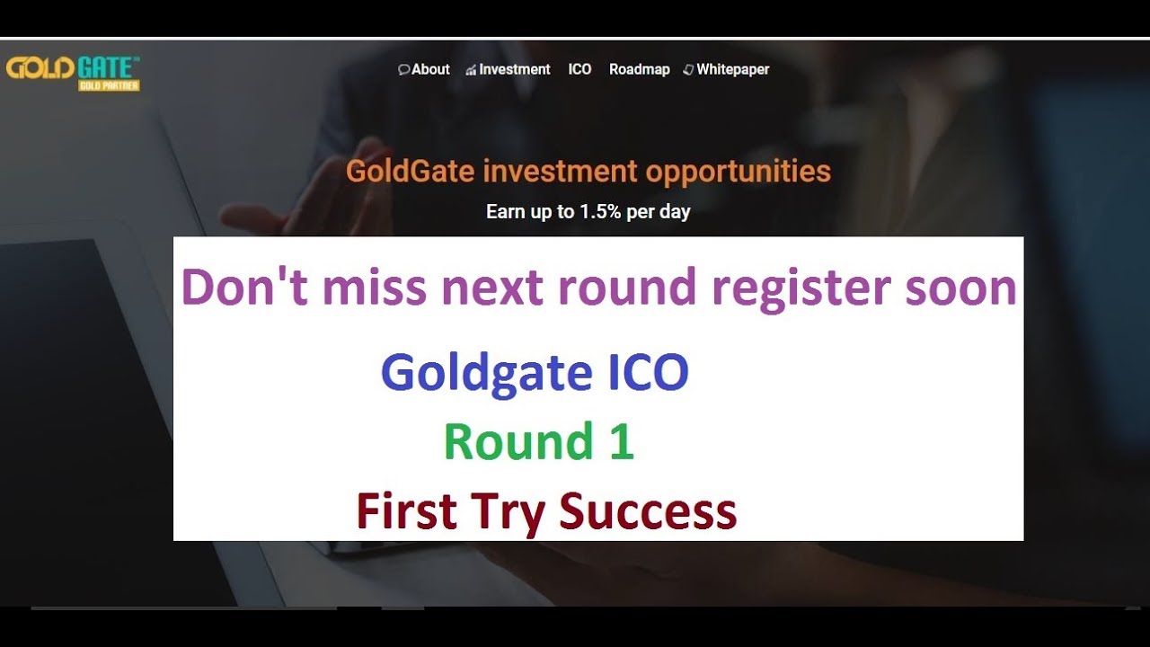 Goldgate ICO Round 1 | Success