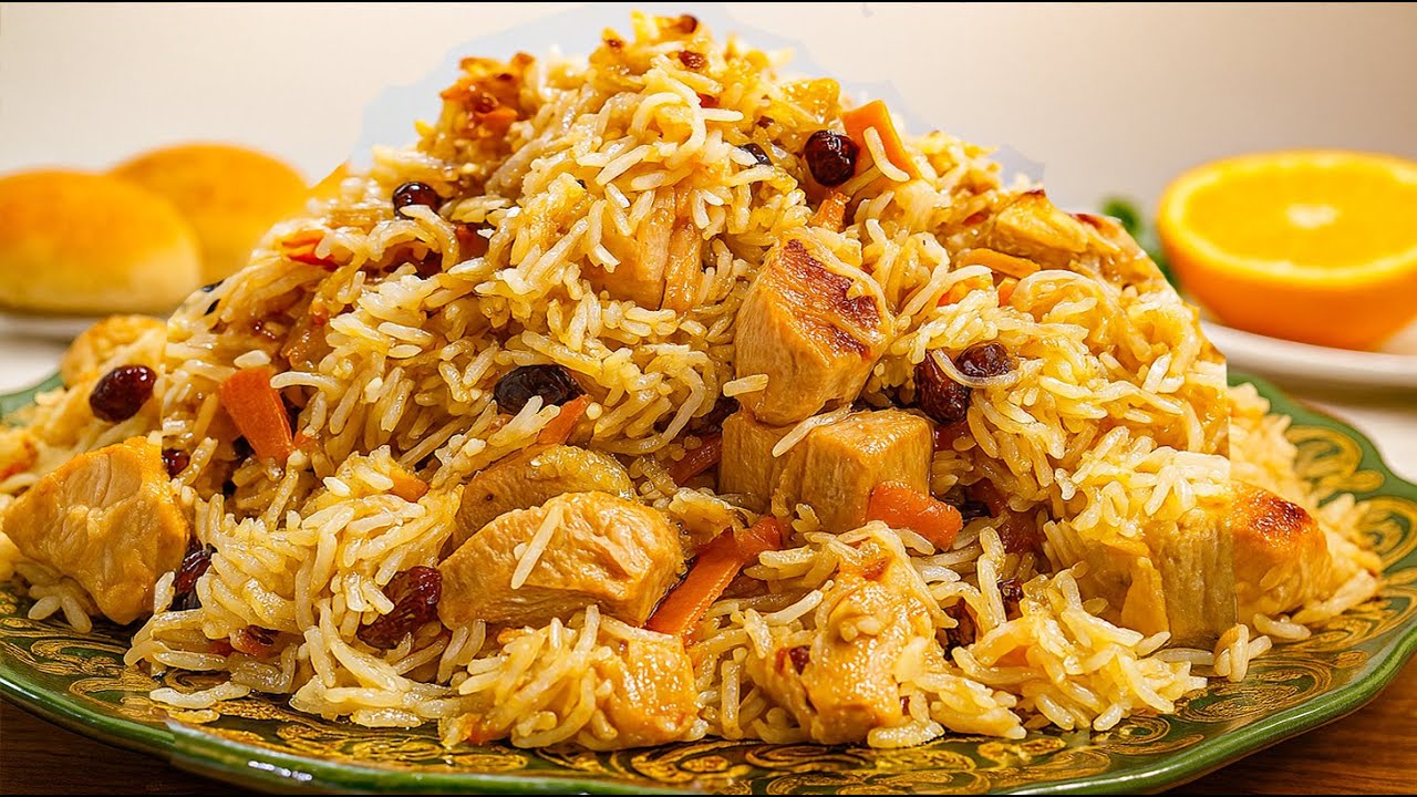 Куриный рис по-афгански: просто и полезно مرغ پلو به دیگ بخار با مزه خاص 😋👌