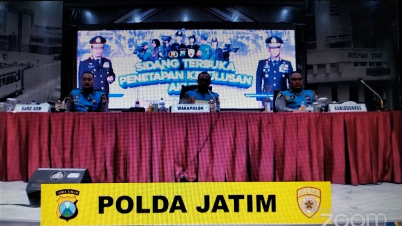 #poldajatim ,Transparasi Sidang Penetapan Kelulusan Bintara Polri Gel.2 2023/2024,SPN MOJOKERTO