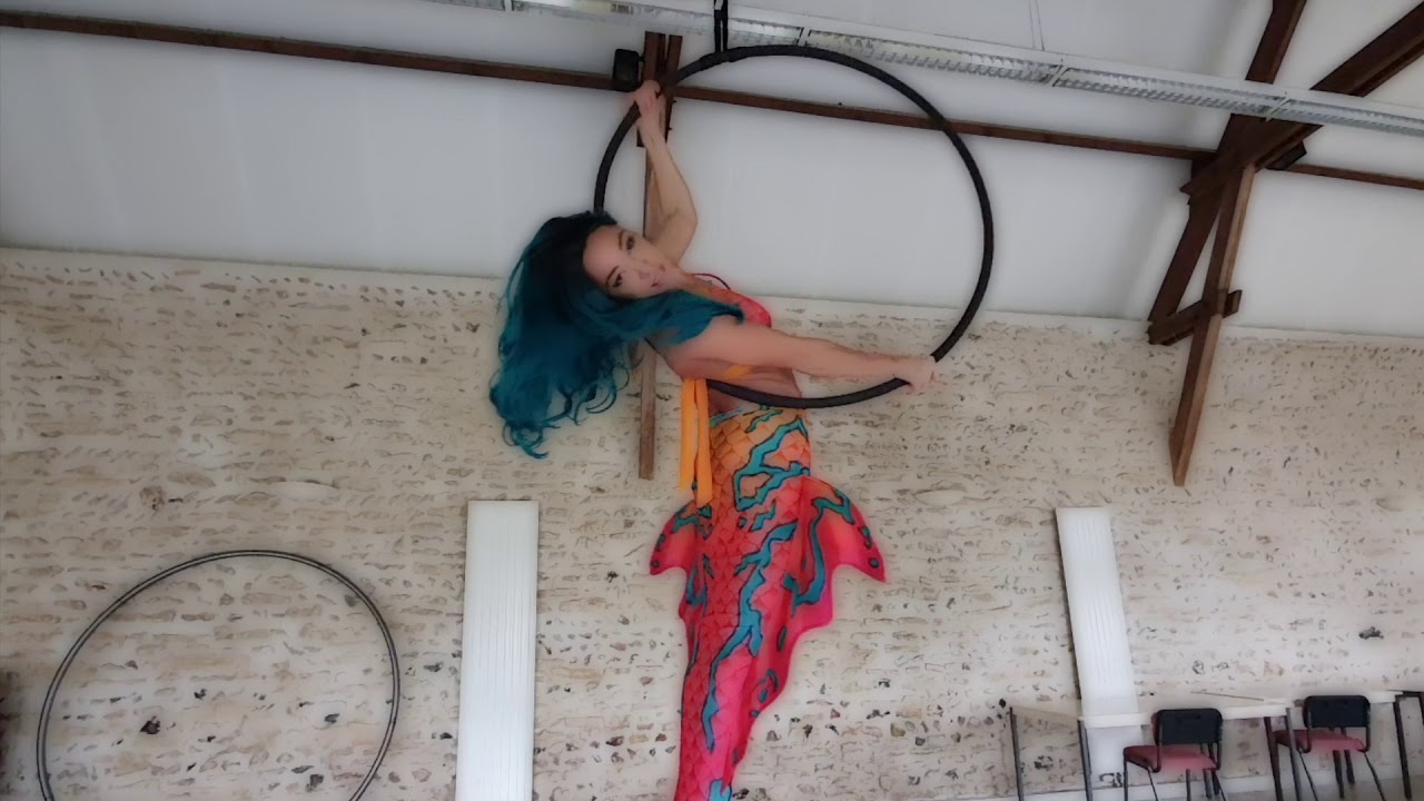 Aerial Hoop Mermaid