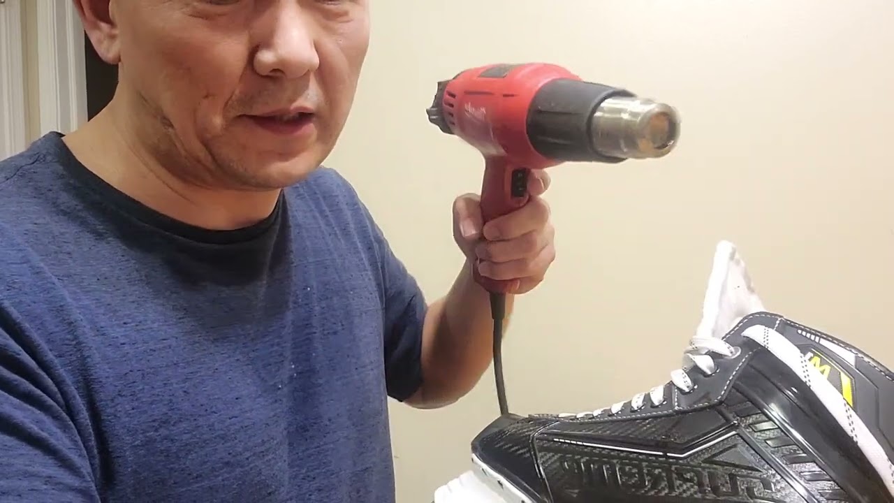 How to punch out hockey skates easily at home