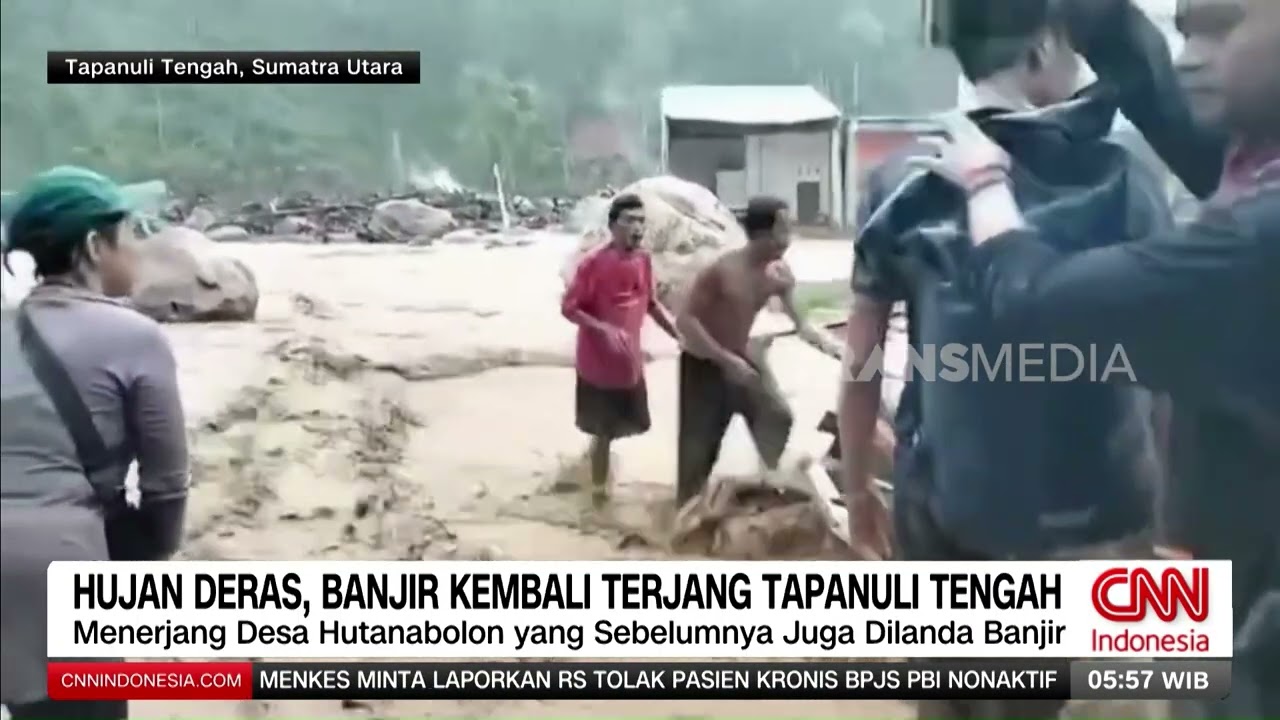 Hujan Deras, Banjir Kembali Terjang Tapanuli Tengah | REDAKSI PAGI (12/02/26)