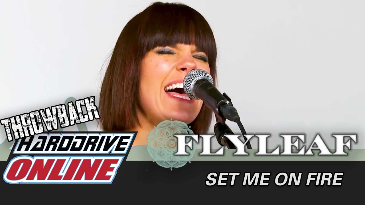 Flyleaf - Set Me On Fire (Throwback Studio Session) | HardDrive Online