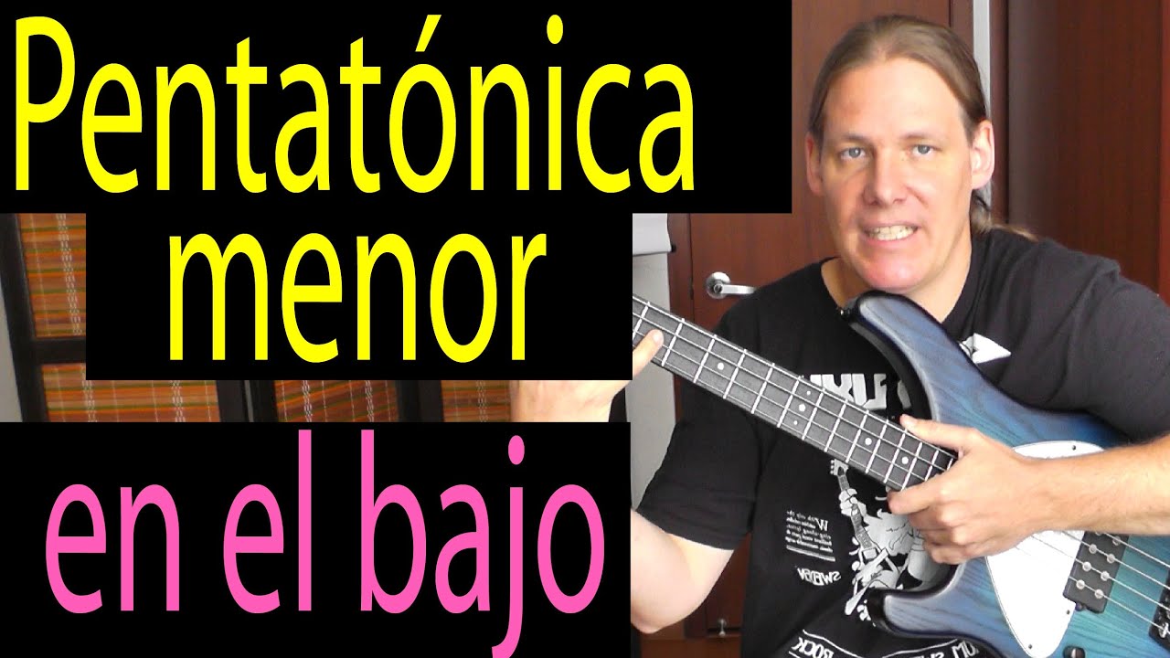 Pentatónica Menor y Escala de Blues en el bajo (para líneas de bajo e improvisación)