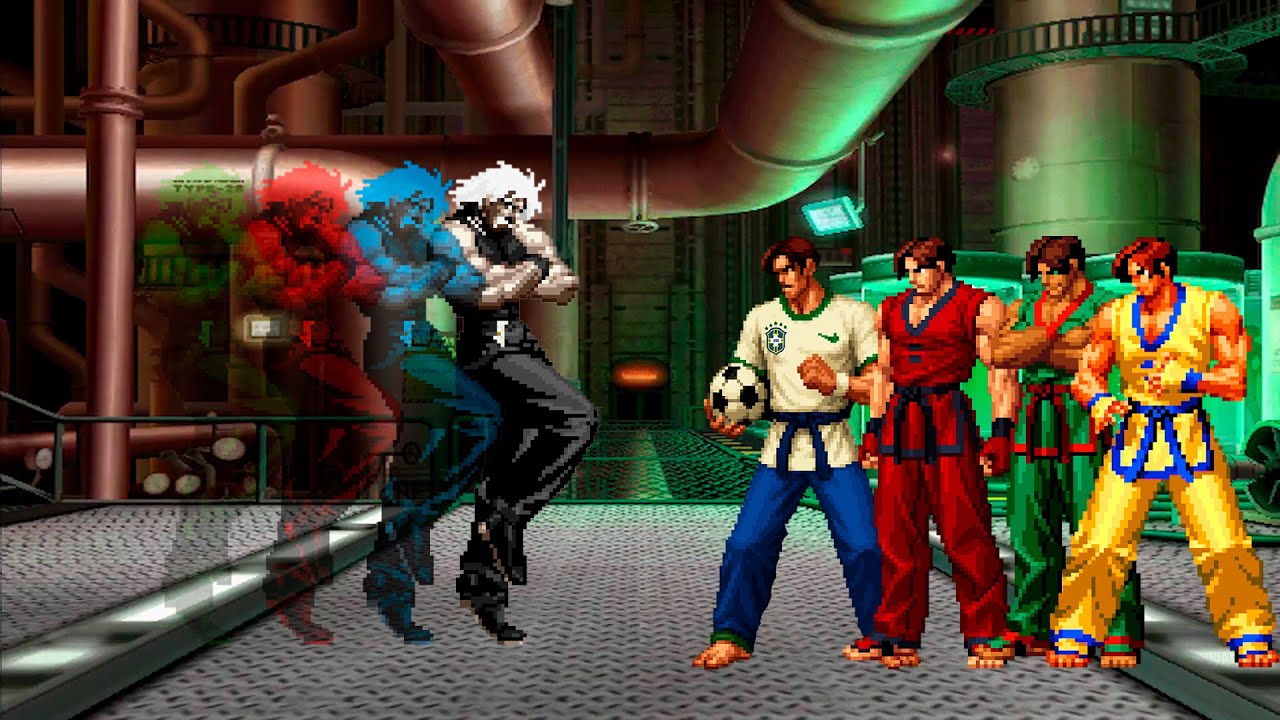 [KOF Mugen] Новый финал Ругала против команды Кима Капвана