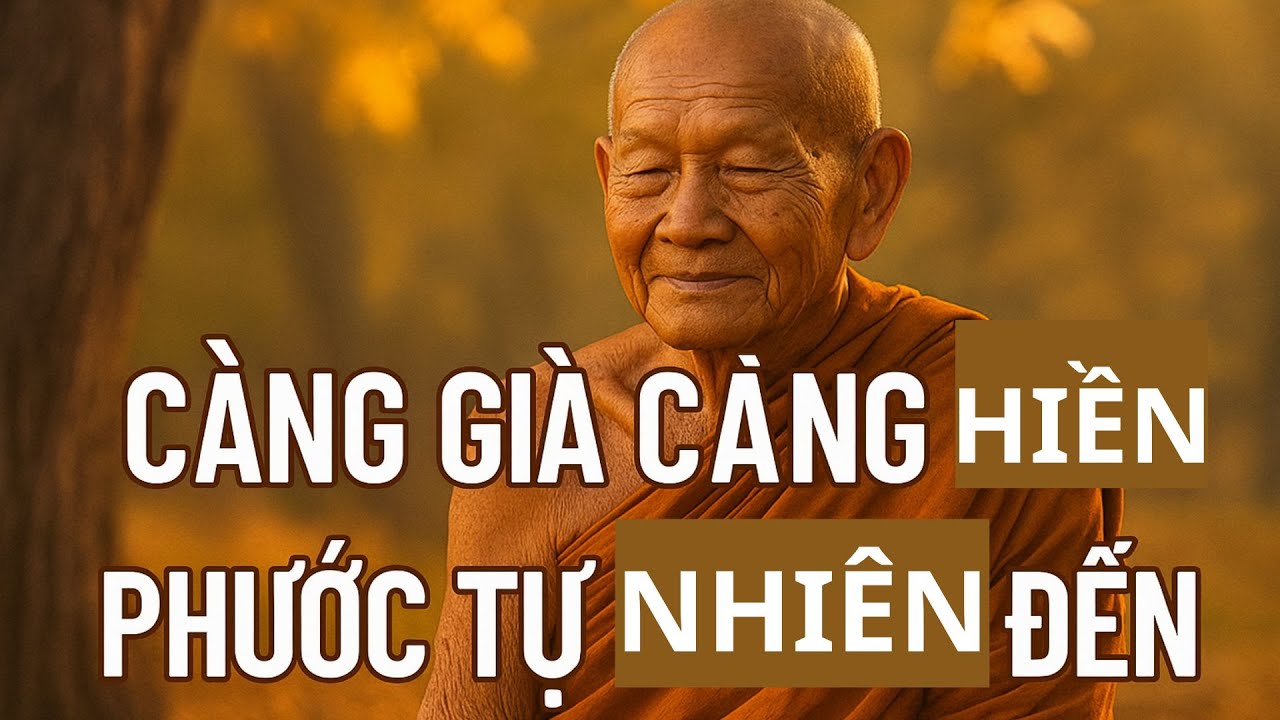 Phật Dạy: Khi Càng Lớn Tuổi Mà Tâm Càng Lặng, Chính Là Lúc Phúc Báu Đang Nở Hoa Trong Từng Hơi Thở