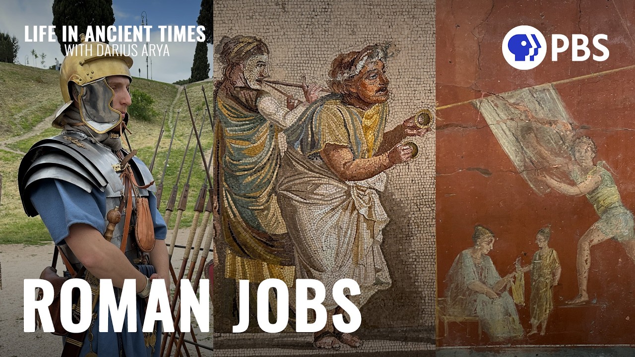 The Best (and Worst) Jobs of Ancient Rome | Life in Ancient Times with @DariusArya