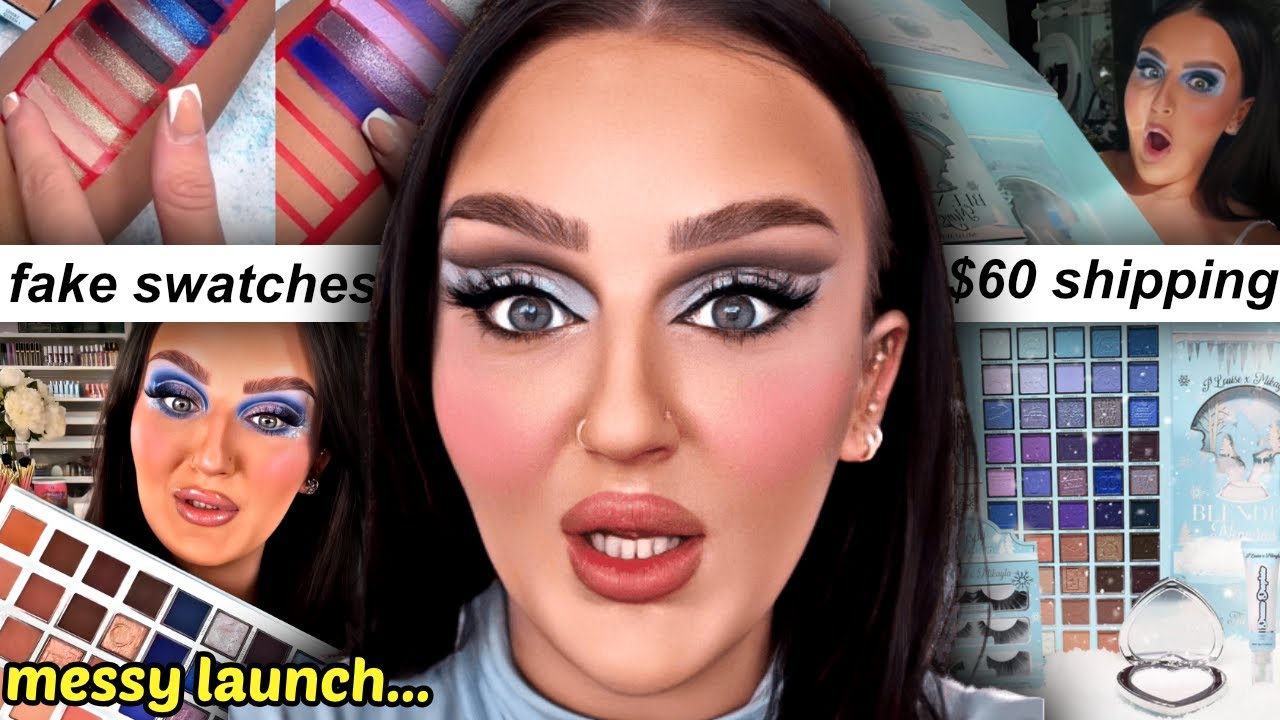 Mikayla Nogueira's new palette is a MESS...(the launch failed)