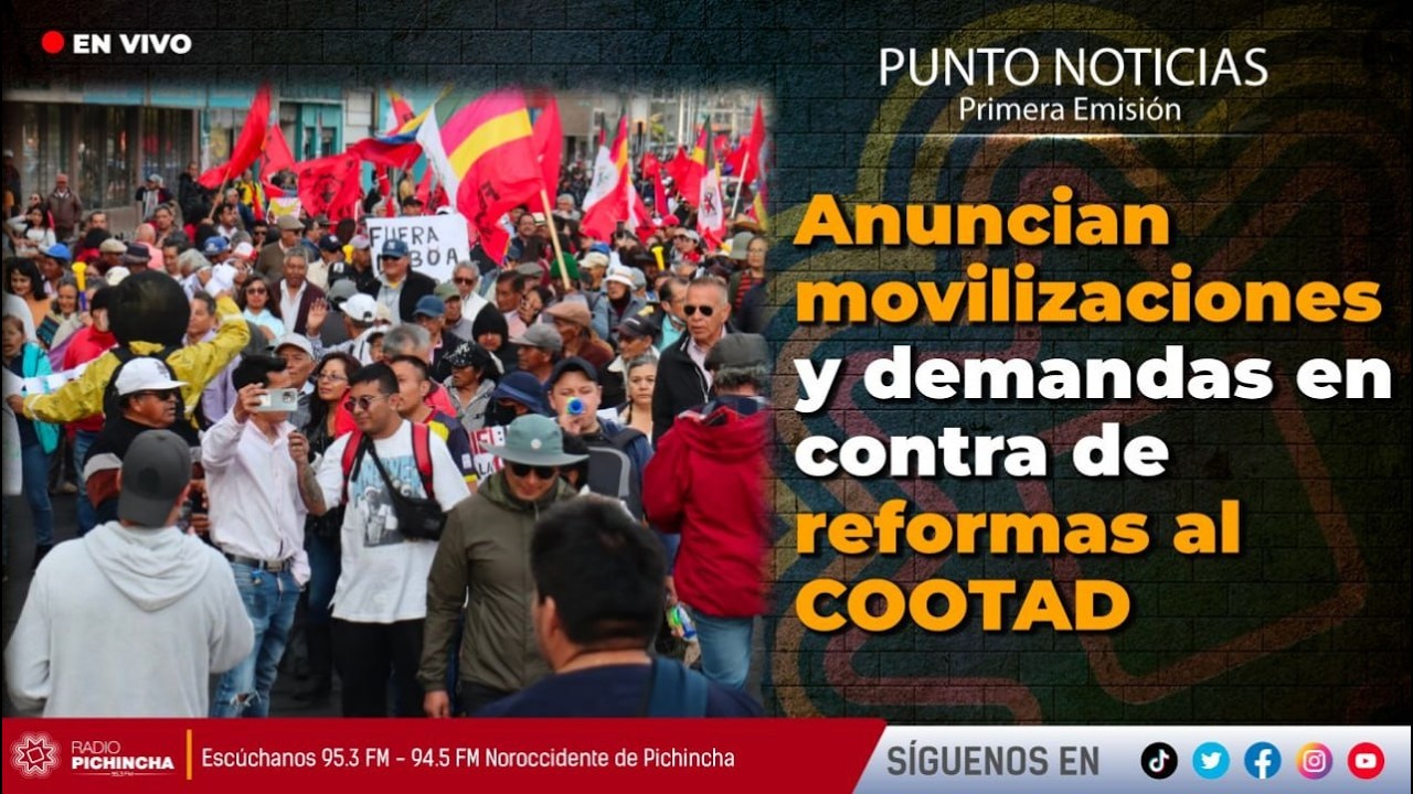 🔴 #EnVIVO | Anuncian movilizaciones y demandas en contra de reformas al COOTAD