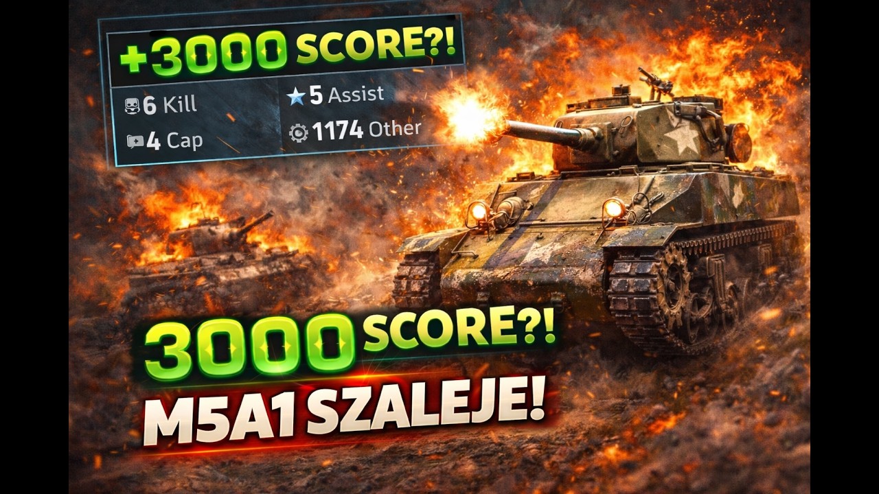 WOW 3000 score na WAR THUNDER