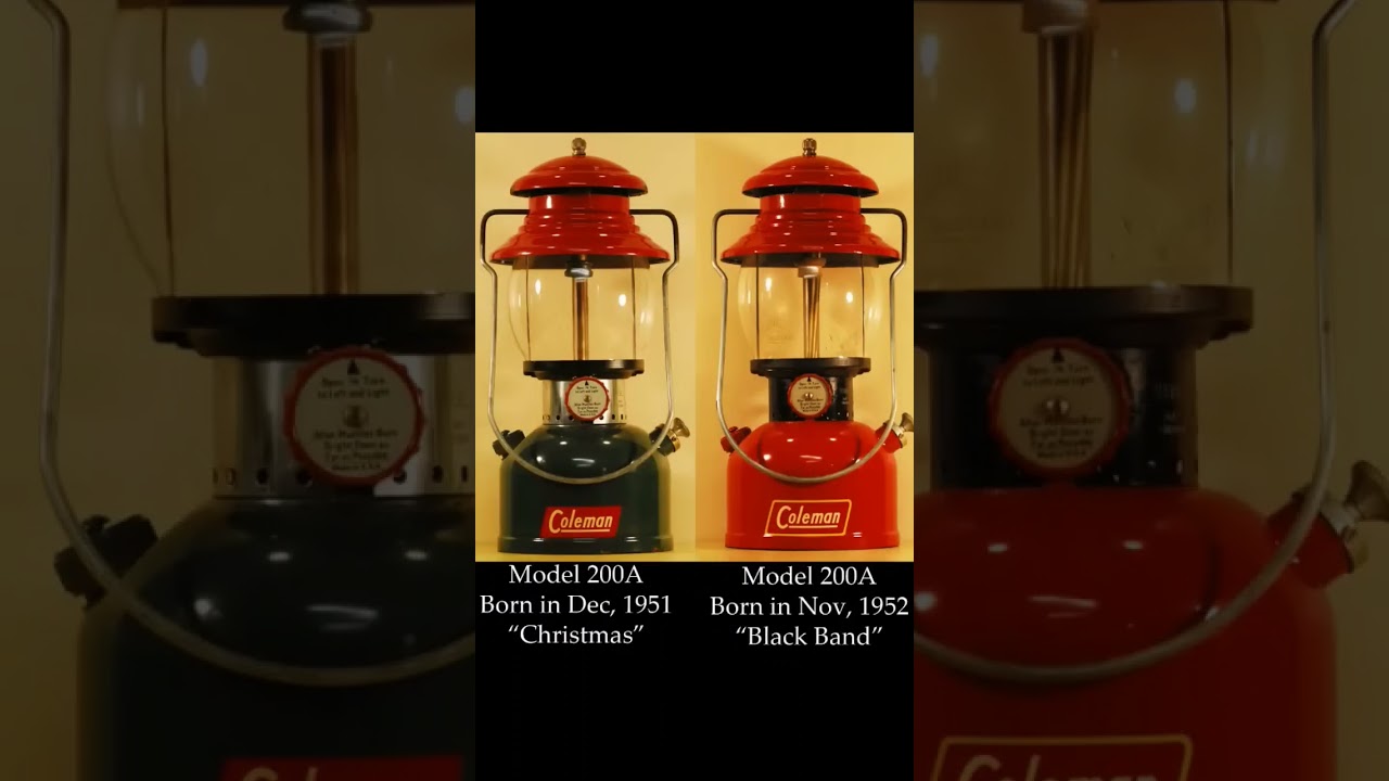 Coleman 200A Lanterns - The Most Popular Coleman Lantern #shorts