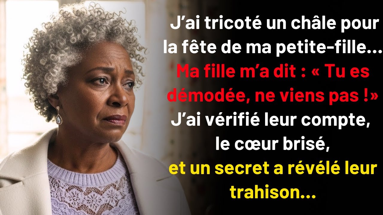Ma fille m’a interdit la fête de ma petite fille en disant : « Tu es démodée » …