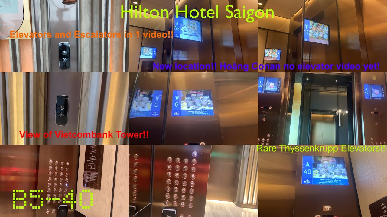 (Retake) Lift tour - Hilton Hotel Saigon, HCMC, VN