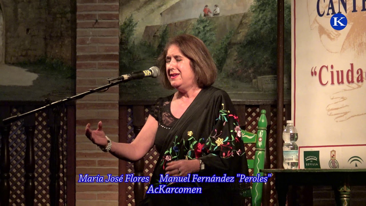 Maria Jose Flores y Manuel Fdez “Peroles”  #LIVIANA XXXVI Concurso Nac. Cante #Flamenco Carmona