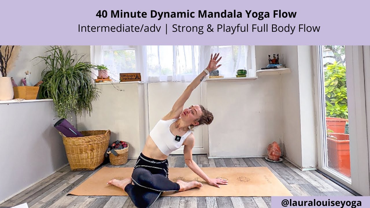 35 Minute Dynamic Mandala Vinyasa Flow (Intermediate/Adv)