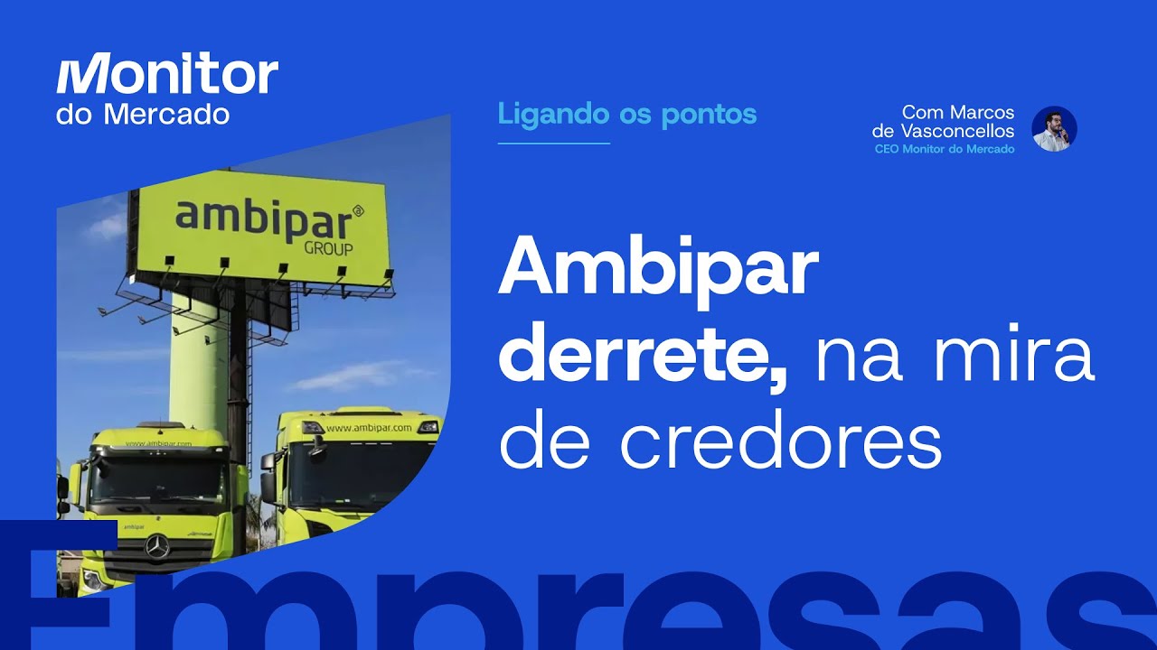Ambipar foge de credores e ações desabam na Bolsa