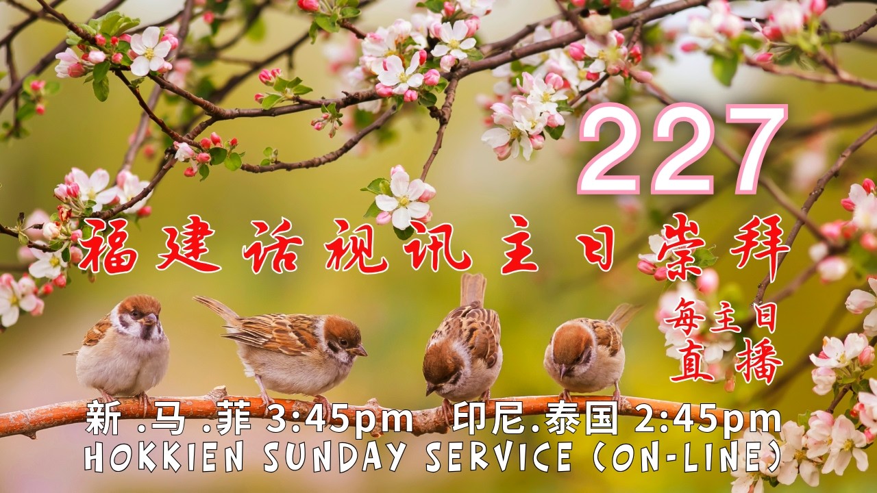227 福建话视讯主日崇拜