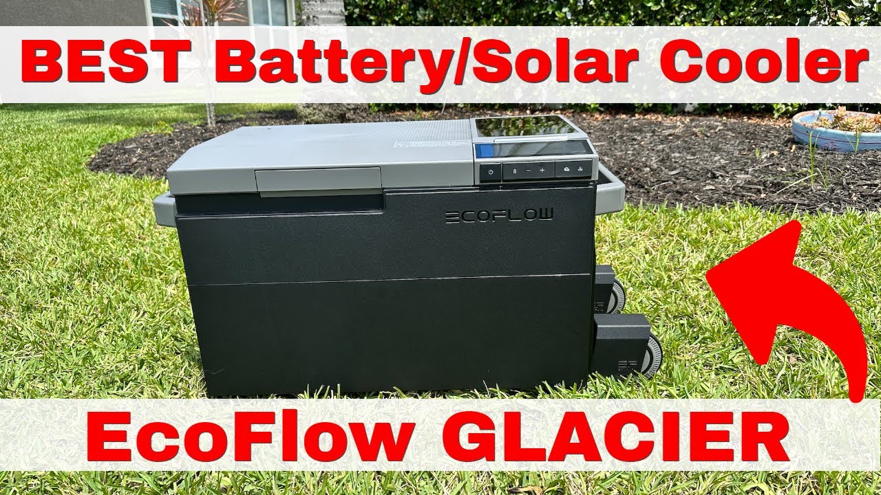 Ecoflow GLACIER the Battery operated Cooler and Ice Maker