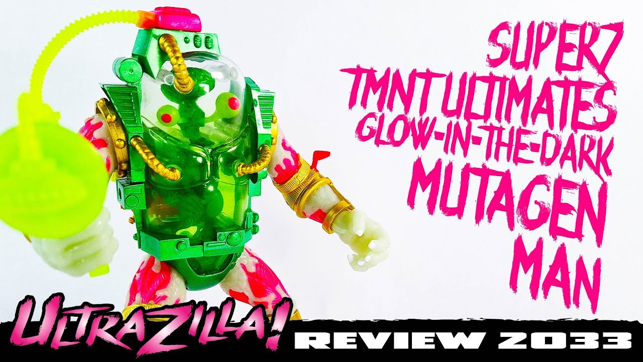 SUPER7 ULTIMATES TMNT GLOW-IN-THE-DARK MUTAGEN MAN | Review 2033