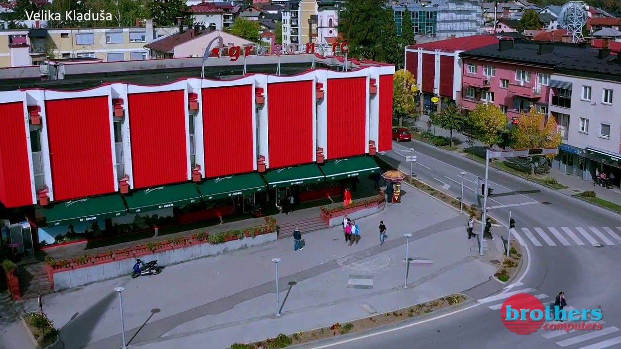Velika Kladuša iz zraka 2019