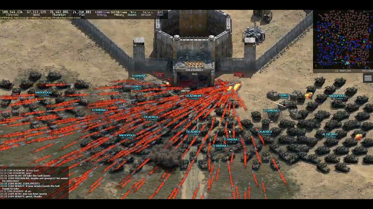 CombatSiege: S5555, HighTable Alliance,  lvl6 base, 2184 map