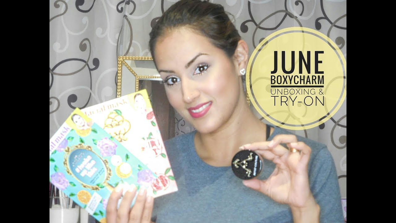 June Boxycharm Unboxing & Try On | Yari G