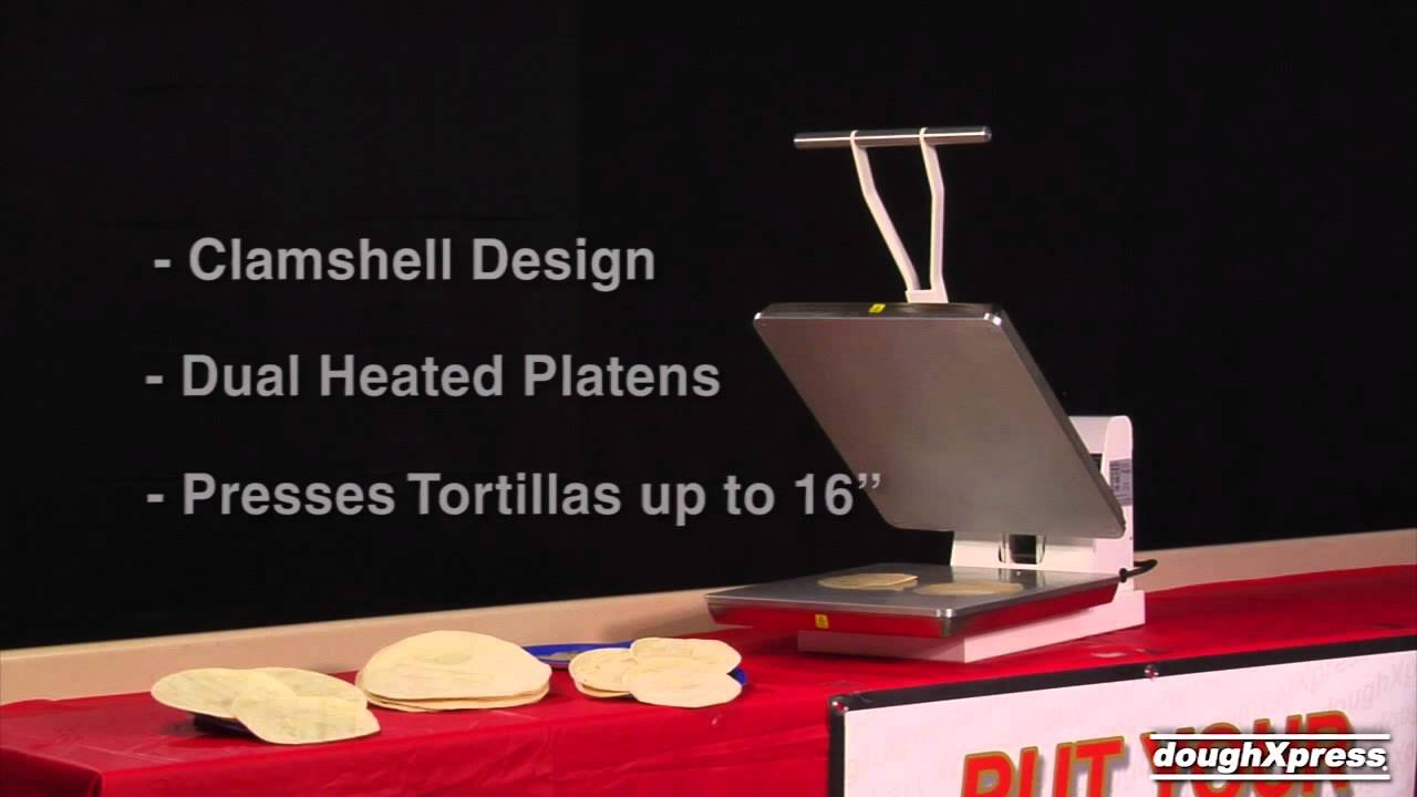 doughXpress® - Economy Manual Tortilla Press (TXM-20)