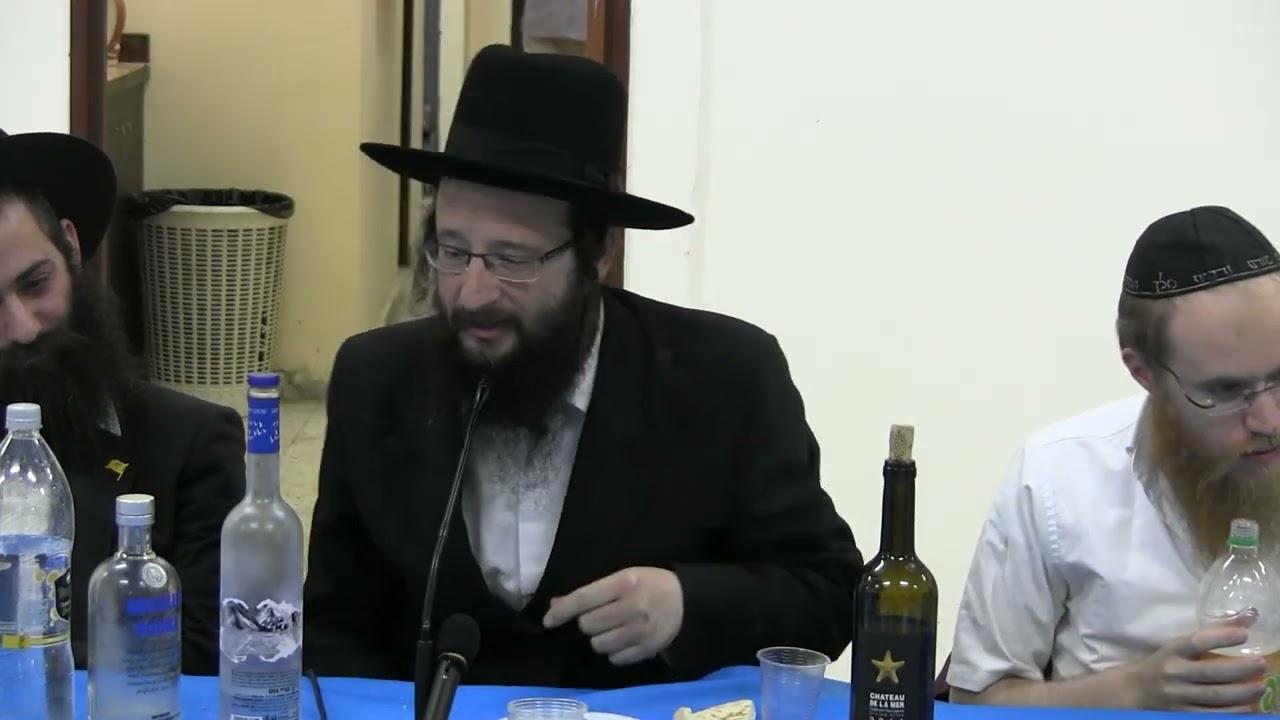 התוועדות עם הרב שמעון ויצהנדלר והרב זלמן לנדא איסרו חג הפסח תשע