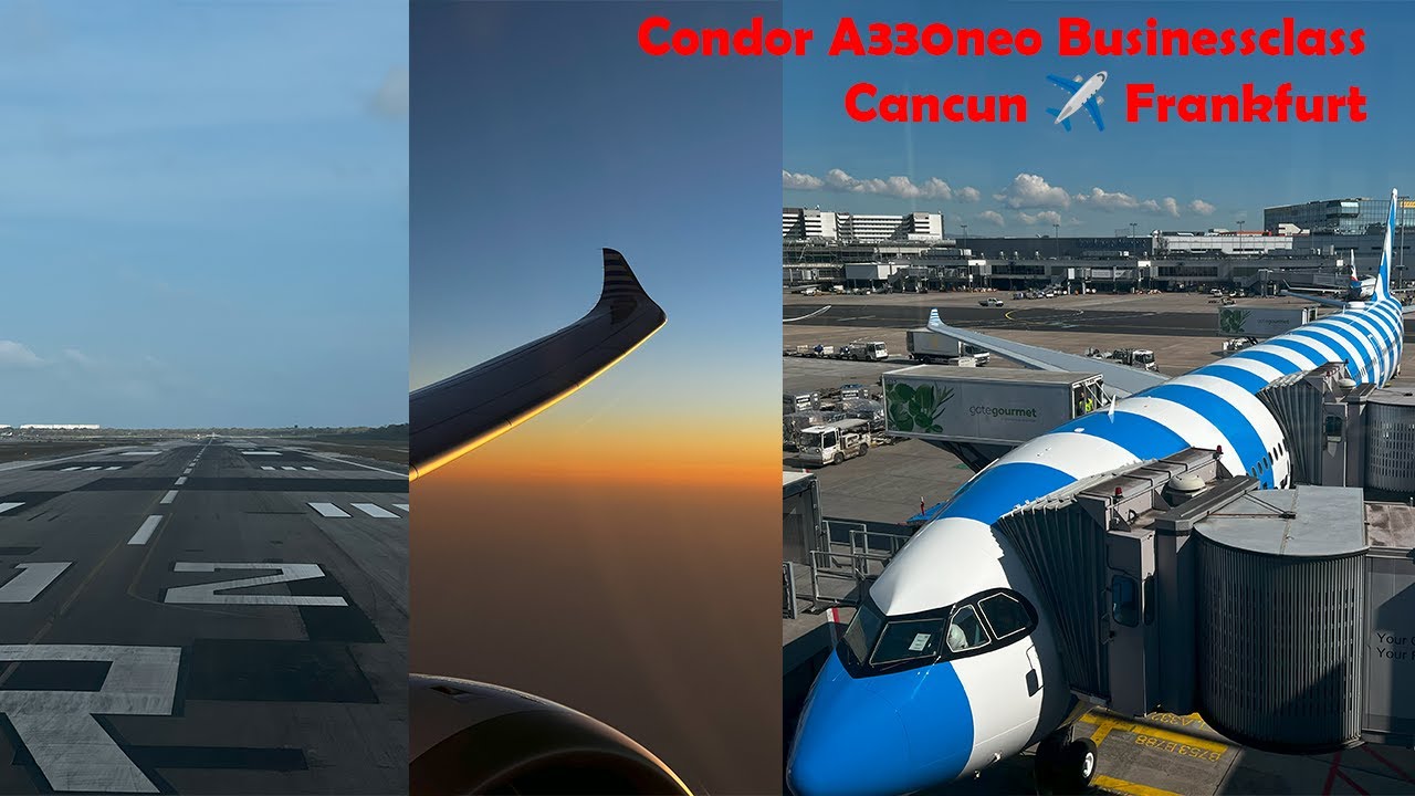 Condor A330neo Business Class: Mein Flug von Cancun nach Frankfurt #011