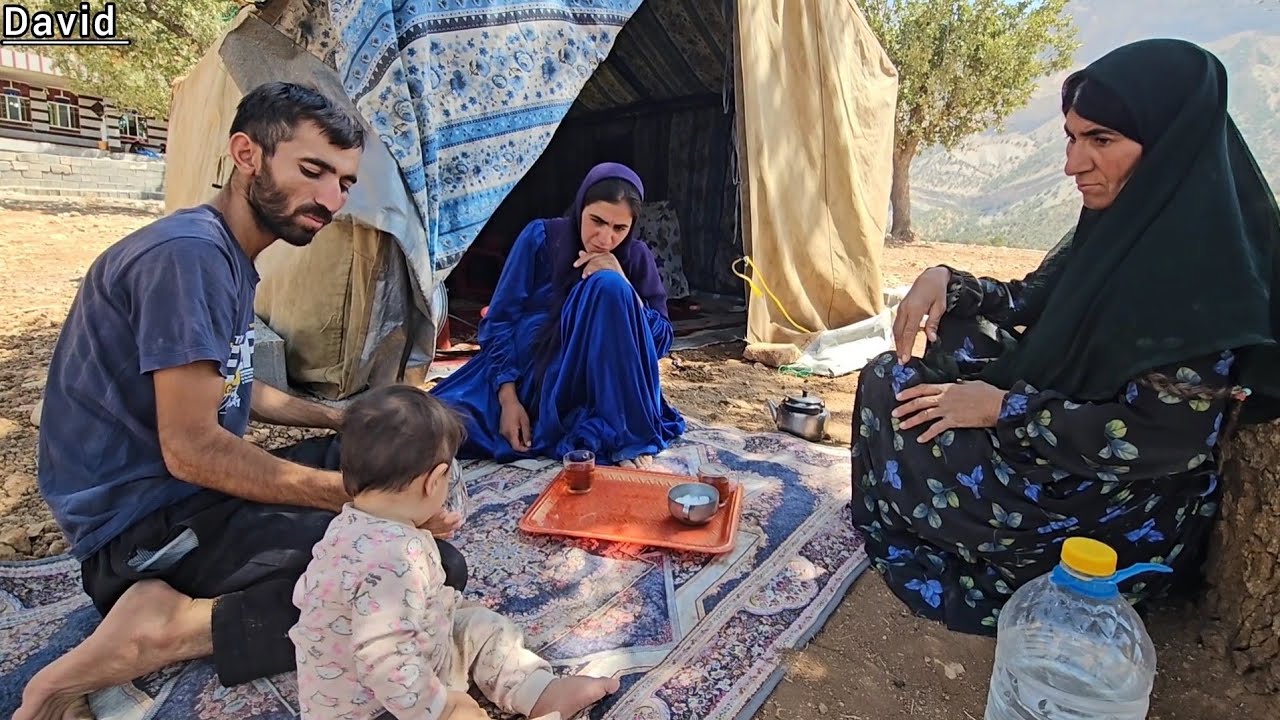 The life of nomads, building a home, and the arduous tasks performed by a pregnant woman in Tibet.🙏🏼