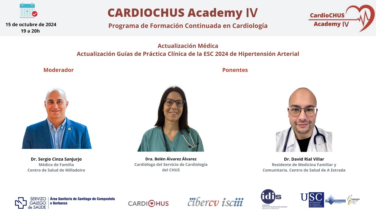 Actualización Guías de Práctica Clínica de la ESC 2024 de Hipertensión Arterial