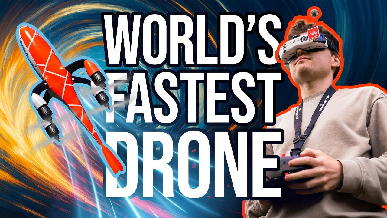 ex-FASTEST Drone FPV 557KM/h 347MPH  Guinness World&nbsp;Record