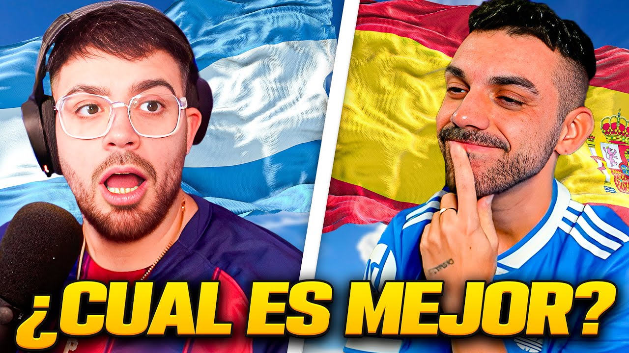 LA COBRA Y DJMARIIO COMPARAN LA VIDA EN ESPAÑA CON LA DE ARGENTINA