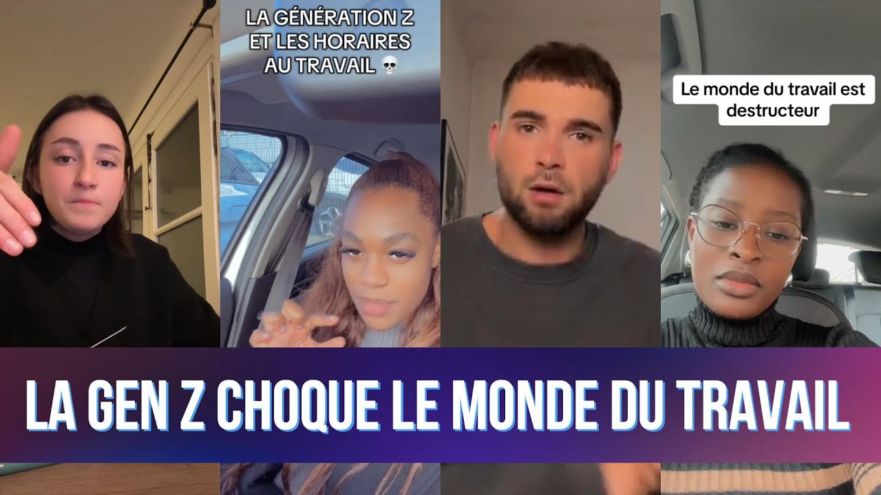 LA GÉNÉRATION Z NE VEUT PAS TRAVAILLER