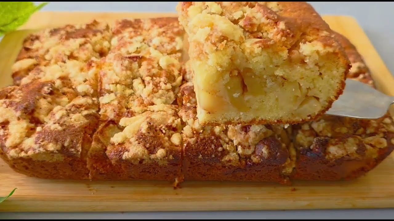 Пеките хоть Каждый день🍎Все смешал и в духовку! Самый вкусный, Быстрый и Бюджетный Яблочный пирог!