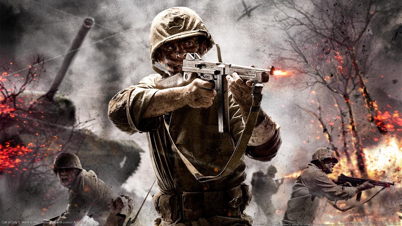 Прохождение Call of Duty : World at War (4 часть)