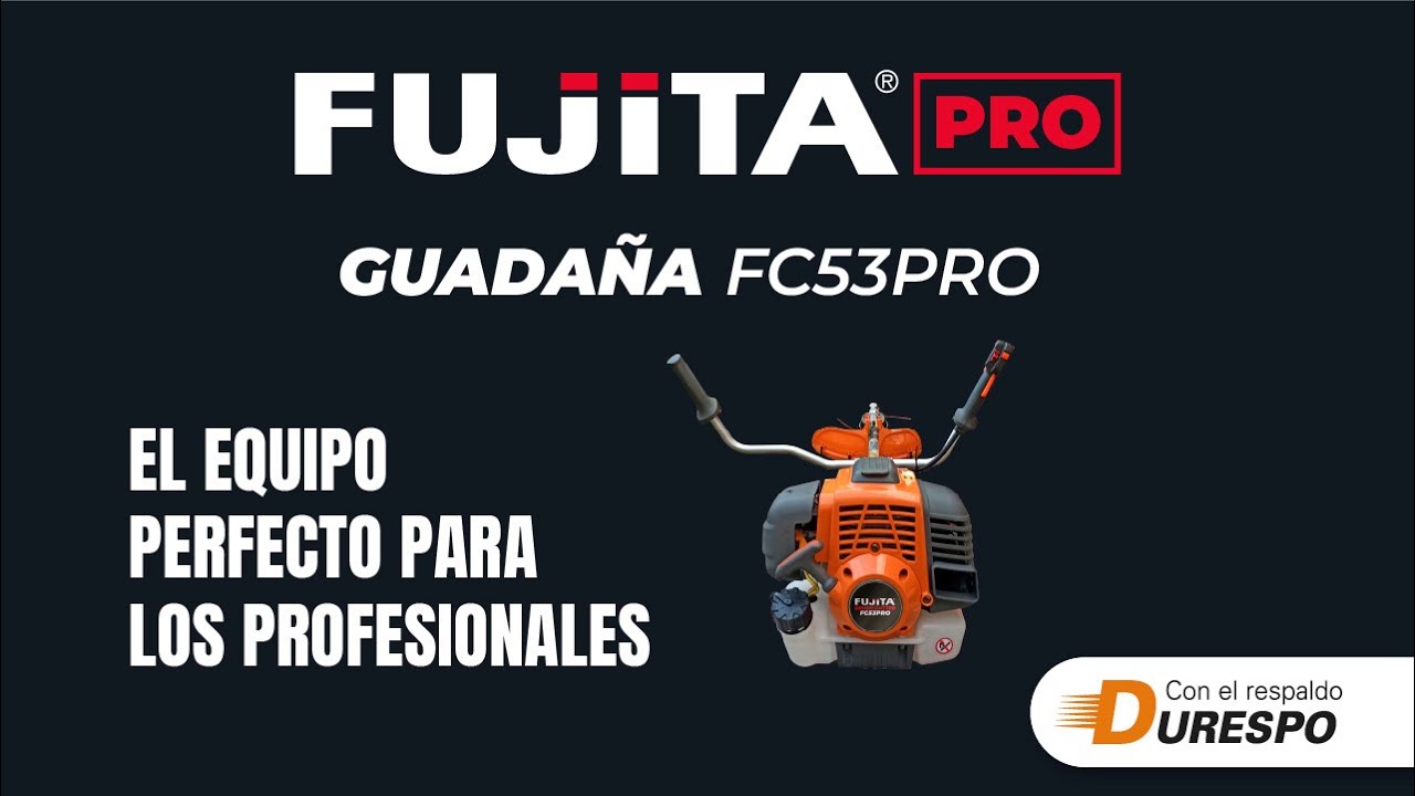 ¡El equipo de los que saben! Guadaña Profesional de Fujita
