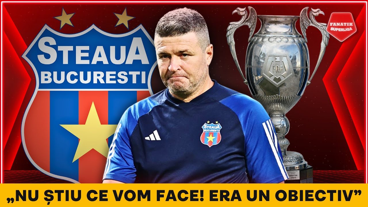 Daniel Oprita PLANGE DE SUPARARE dupa ce Steaua a dat peste CEL MAI GREU ADVERSAR in Cupa Romaniei