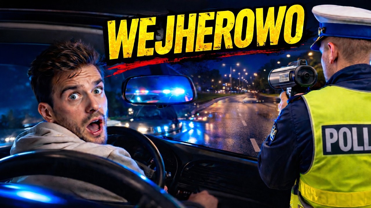 Wejherowo nocą 🌃🚔 | B&oacute;g wybacza, drog&oacute;wka NIE!
