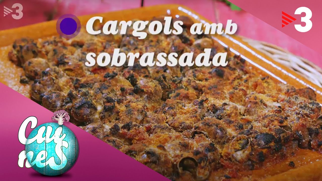 Cargols amb sobrassada - Cuines