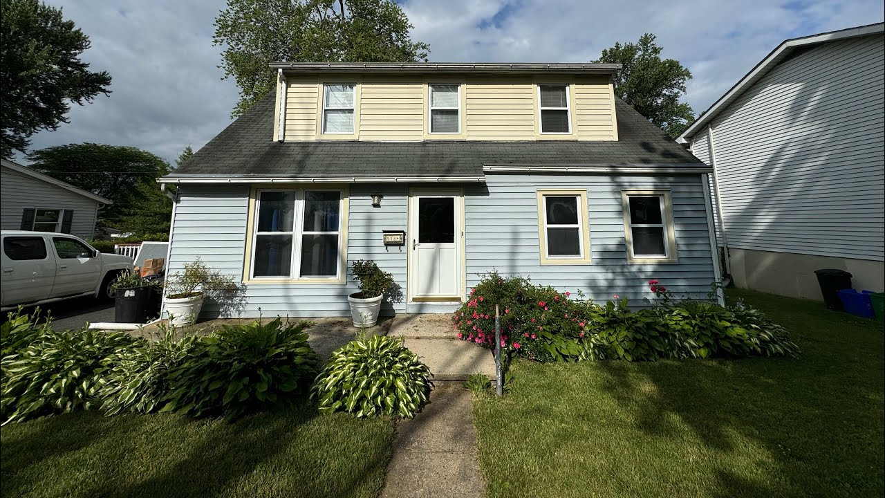 Casa de venta en Allentown PA con 4 habitaciones, parqueo para 6 vehículos, basement terminado y mas