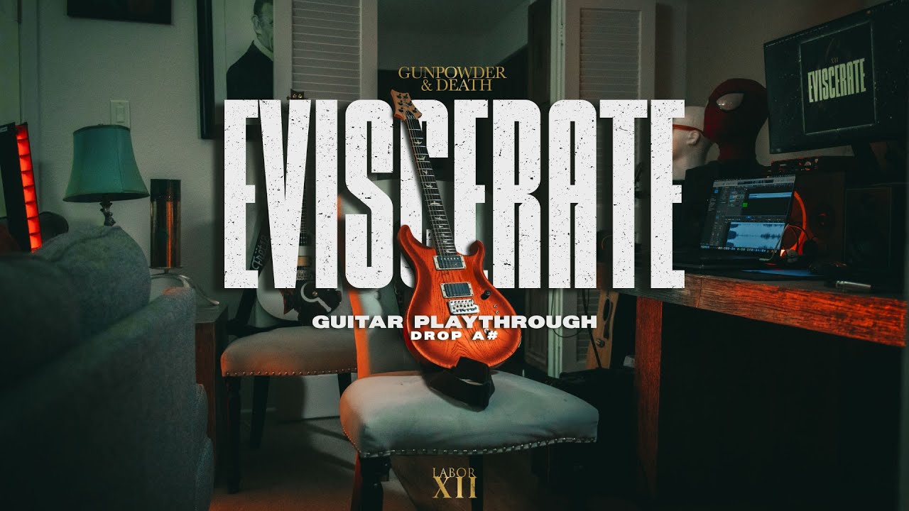 Full Guitar Playthrough of Eviscerate | LABOR XII (Official)