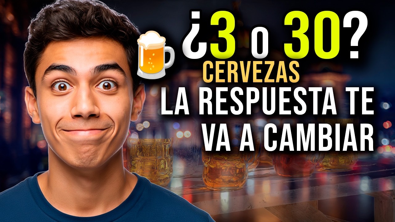No son las cervezas Esto es lo que te convierte en alcoholico